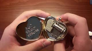 Undertale Collectors Edition HEART LOCKET Music Box Sounds PERFECT [upl. by Saihttam]