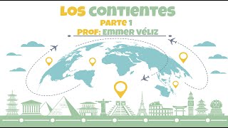 Los continentes Parte 1 6° Primaria [upl. by Rosco]