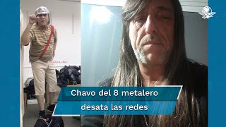 El Chavo del 8 metalero se viste de Chespirito y se vuelve viral [upl. by Jacoby]