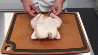 How to Truss a Chicken  My Recipes [upl. by Ennaeed]