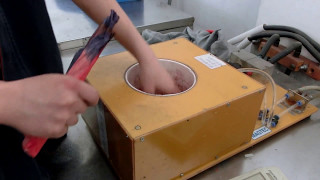 How neodymium magnets being magnetized [upl. by Nerat]