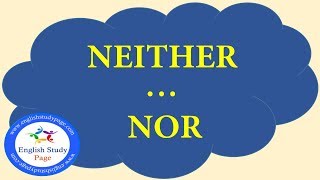 Using Neither  Nor in English  Neither  Nor [upl. by Don]