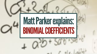 Matt Explains Binomial Coefficients featuring choose function pascals triangle [upl. by Renita]