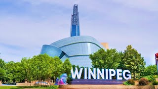 WINNIPEG Manitoba Canada Travel [upl. by Leschen]