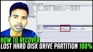 How to recover missing hard disk partition without loosing data  Lost Partition After Format FIXED [upl. by Coleman620]