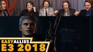 Devil May Cry 5  Easy Allies Reactions  E3 2018 [upl. by Clevie]