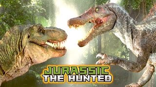 SPINOSAURS VS TREX  Jurassic  The Hunted  FINALE  HD [upl. by Stanislas829]