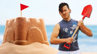 Markiplier Makes A Sand Castle [upl. by Nomde]