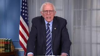 Sen Sanders Responds to Trumps Congressional Address [upl. by Mylor]