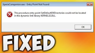 How to fix Entry Point not found error KERNEL32dll Windows 7 [upl. by How]