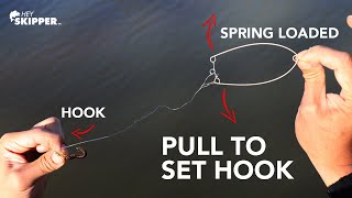 Spring Loaded Self Setting Fishing Hooks [upl. by Htebazil]