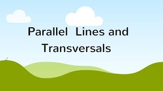 Parallel Lines and Transversals  Geometry Made Easy [upl. by Naxela191]