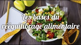 Les bases d’un rééquilibrage alimentaire [upl. by Idham]