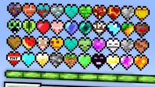 Minecraft But With Custom Hearts [upl. by Orvil]