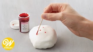 How to Color Fondant  Wilton [upl. by Perrie]