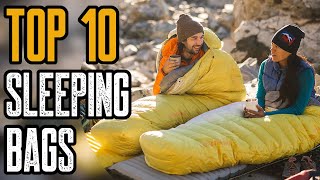 Top 10 Best Sleeping Bags for Camping amp Backpacking [upl. by Mckinney147]