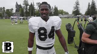 Antonio Brown Puts On A Show During Raiders Training Camp [upl. by Miguelita]