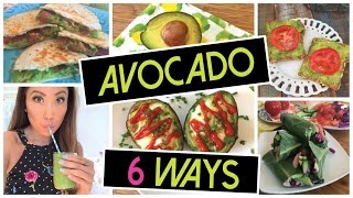 6 Unique amp Exciting Ways to Eat Avocado [upl. by Clarice]