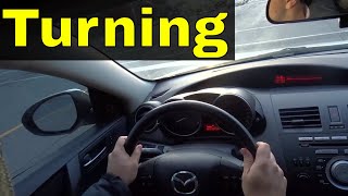 Turning Left And RightDriving Lesson [upl. by Derwood]