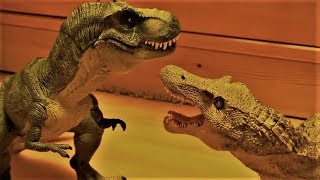 TRex vs Spinosaurus vs Indominus Rex HD [upl. by Nuli]