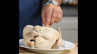 Andrew Zimmern Cooks Trussing A Chicken [upl. by Grados]