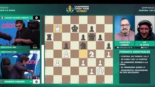 Magnus defeats Maxime Vachier Lagrave [upl. by Uamak283]