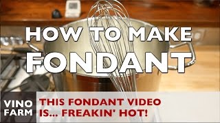 How to make FONDANT for BEES [upl. by Nwahsram]