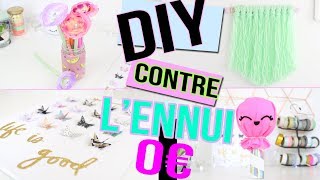 DIY ┋ FACILE AVEC PRESQUE RIEN 💸 0 € 💵  ACTIVITÉS MERES  FILLES DECO CHAMBRE francais [upl. by Rafaelita]