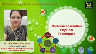 Microencapsulation Physical Techniques saiedupharmaa [upl. by Gallager886]