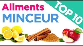 TOP 10 DES ALIMENTS POUR MAIGRIR [upl. by Cigam]