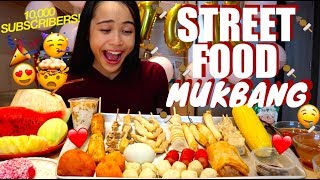 FILIPINO STREET FOOD MUKBANG  Balut Taho Kwek Kwek Fishball Kikiam etc [upl. by Nahtanhoj]