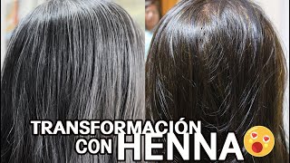 Transformación con henna e índigo [upl. by Annovaj]