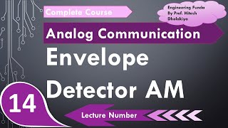 Envelope Detector Basics Derivation Working Block Diagram amp Circuit Explained  AM detection [upl. by Anirahc167]