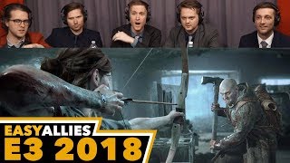 The Last of Us Part II  Easy Allies Reactions  E3 2018 [upl. by Enovahs]