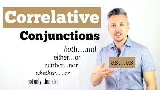 Lesson on CORRELATIVE CONJUNCTIONS Bothand eitheror neithernor [upl. by Ingram]