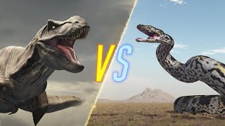 Titanoboa VS TRex [upl. by Anu353]