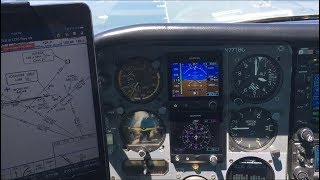 Garmin G5 HSI First Flight [upl. by Ney622]