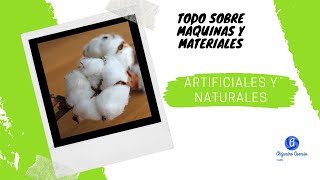 NATURALES PARA NIÑOS  Materiales naturales y artificiales [upl. by Cooperstein]