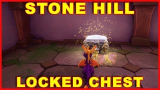 Spyro How to Get Stone Hill Chest Key Locked Treasure REIGNITED TRILOGY [upl. by Gnouhk]