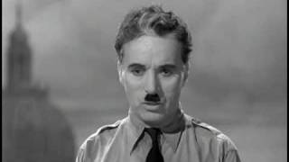 Charlie Chaplin  Final Speech from The Great Dictator Clip [upl. by Jared]