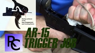 Paracord AR15 Trigger Job [upl. by Anirret]