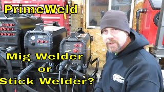 PrimeWeld Mig180 Mig Welder And Stick Welder [upl. by Chan]