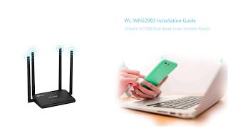 RouterWISP Mode InstallationSetup Tutorial Wavlink AC1200 DualBand WN529B3 Smart WiFi Router [upl. by Bullion]