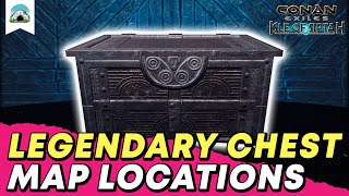 All Legendary Chest Locations  Guide  Conan Exiles Isle of Siptah [upl. by Wun173]