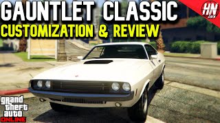 Bravado Gauntlet Classic Customization amp Review  GTA Online [upl. by Paff780]