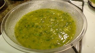 Easy Roasted Tomatillo Salsa Green Salsa [upl. by Quinn]