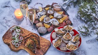 Oysters amp Champagne  3 BEST Ways to Serve OYSTERS [upl. by Nagud]