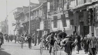 Nankin Road Shanghai 1901  China on Film  BFI National Archive [upl. by Norod]