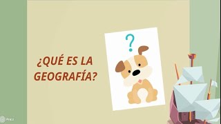 ¿Qué es la geografía [upl. by Irtemed]