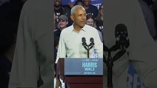 Obama raps Lose Yourself at Detroit rally [upl. by Rebba68]